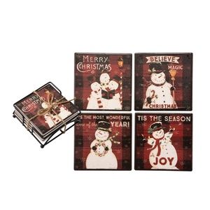Christmas Coaster Set